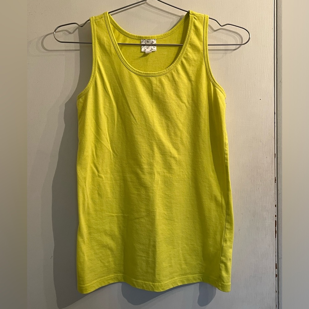 Lime Green Tank Top